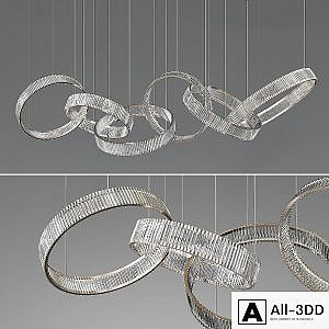 Crystal Ring Chandelier