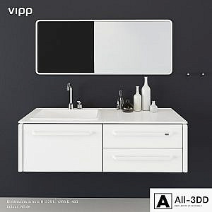 Vipp_BATH MODULE, MEDIUM (SINK LEFT)