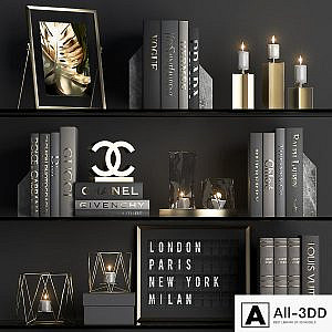 DECOR SET 04 (black)
