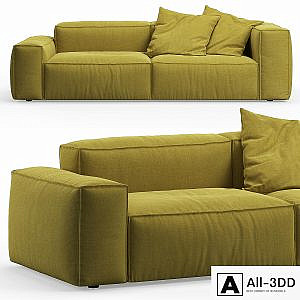NeoWall 2 seat Sofa by Living Divani