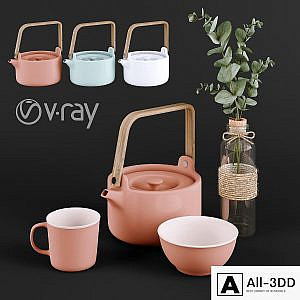 Théière nature terra teaset