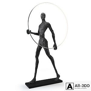 LED MAN RING H215