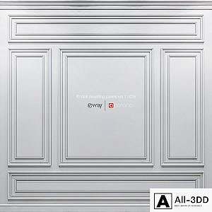 Wall molding panels vol. 1.025