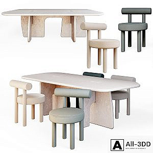 LAME By Davani dining table and GROPIUS CS1 By NOOM chair