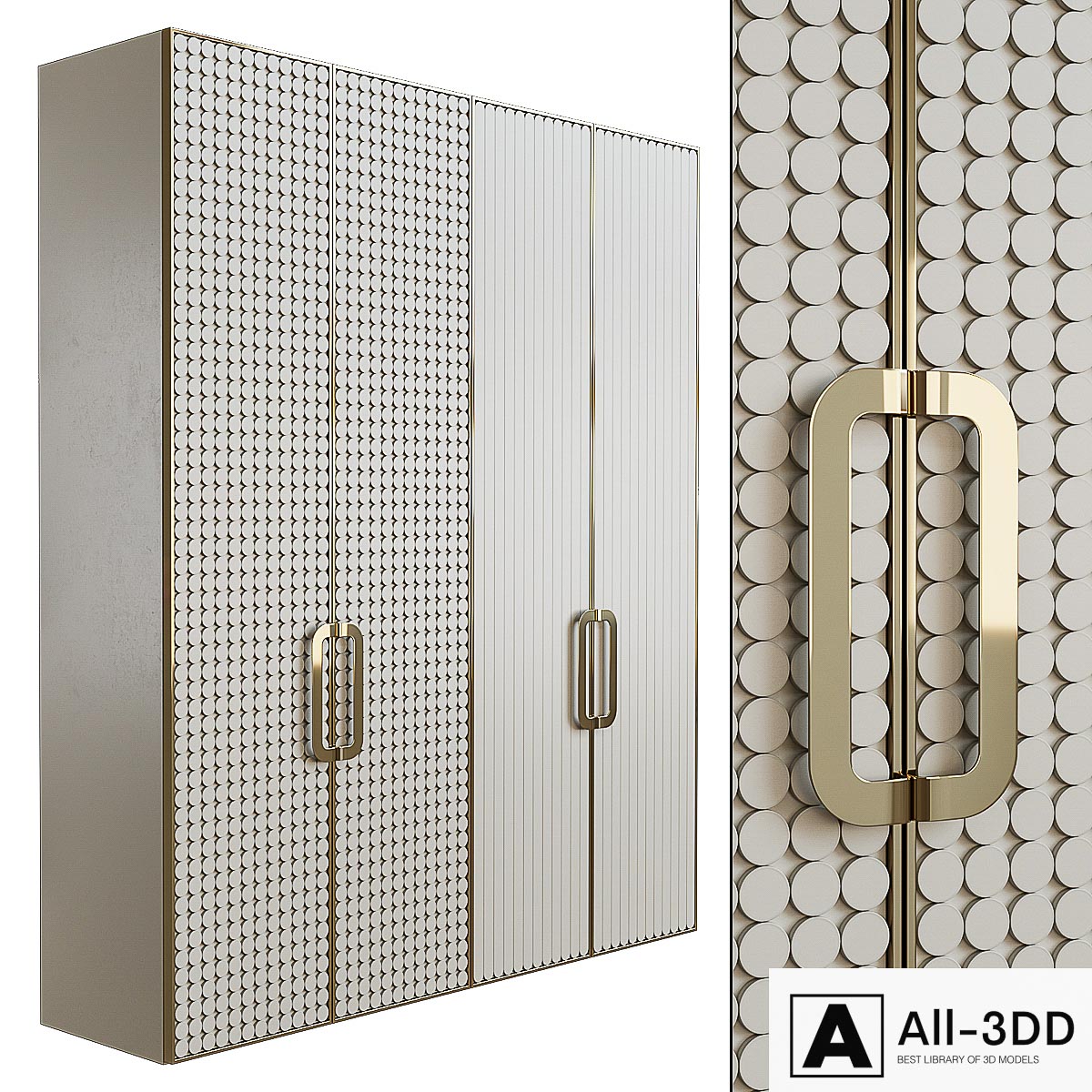 Cupboard MY 52 (Muzafarov Collections) modern interior 3D model Cupboard MY 52 (Muzafarov Collections)