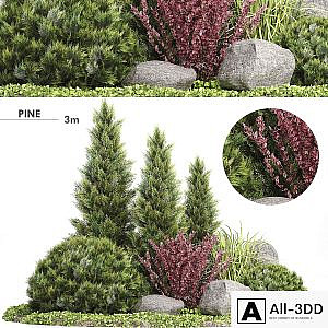 Set Plants 223 - Outdoor Garden