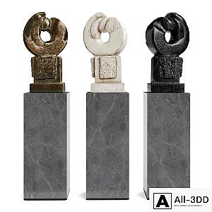 Abstract Ring sculpture