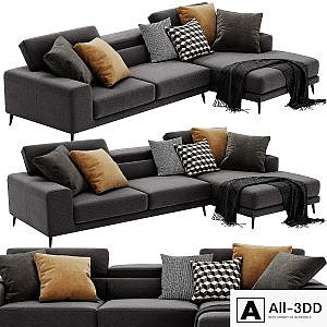 Ditre Italia Anderson Chaise Lounge