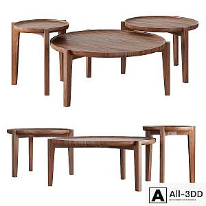 Rejuvenation Wade Nesting Coffee Tables