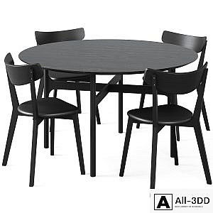 Dining Set 2 by Rowico Home