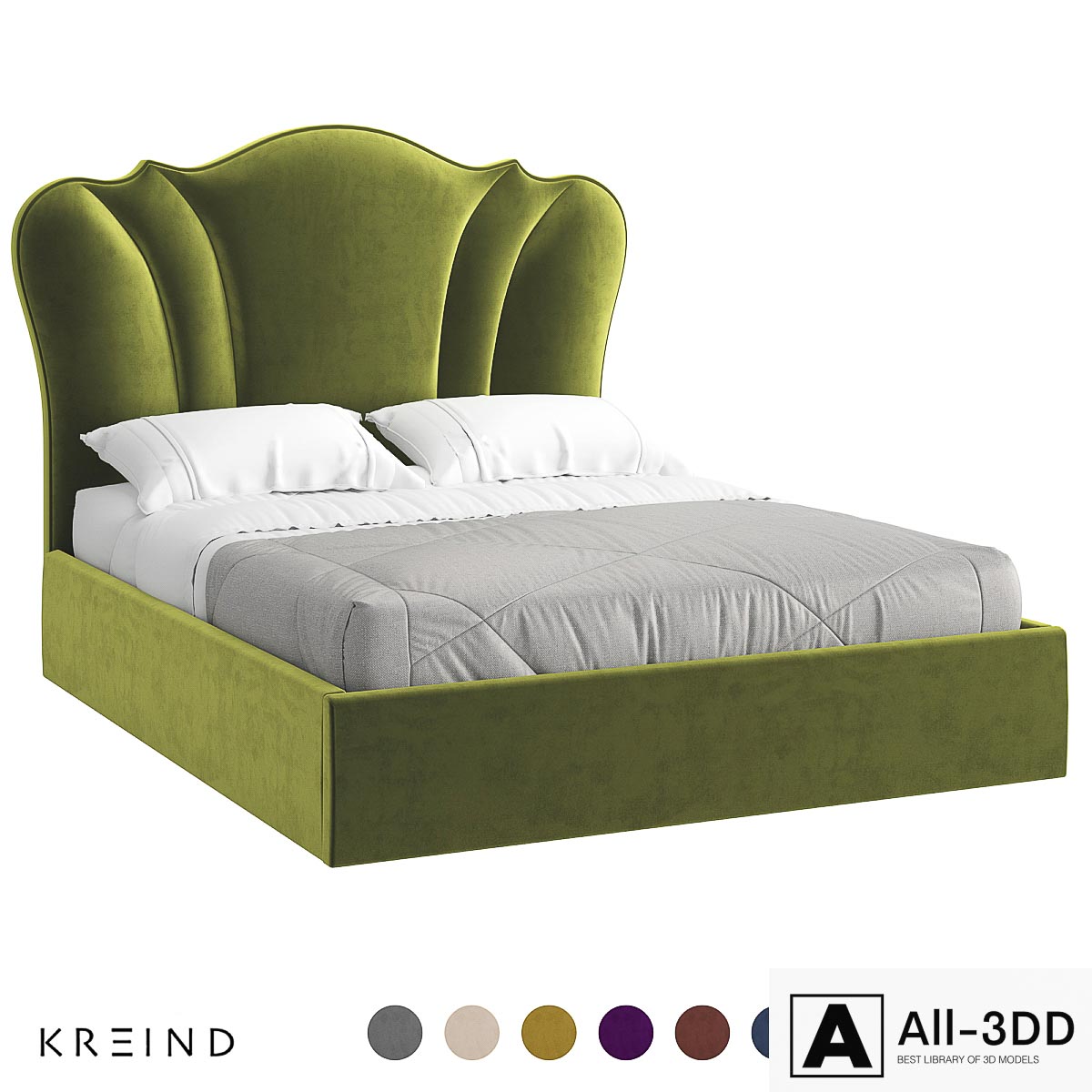 K60 modern interior 3D model K60