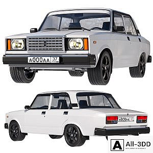 VAZ 2107 White