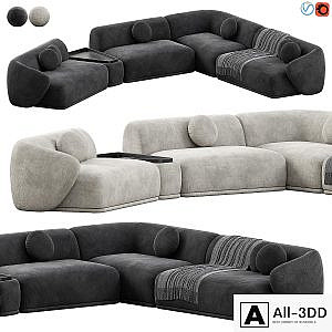 Rene Sofa by Meridiani Set 2