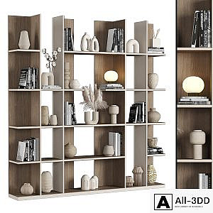 Cabinet with shelves_032