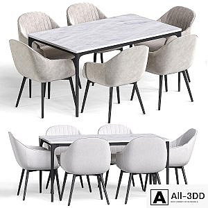 Kanto dining table and Kave home