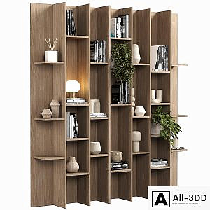 Cabinet with shelves 088