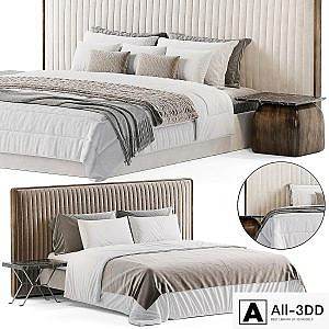 Ovidio bed by Molteni & C