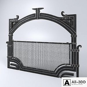 Forged fireplaces