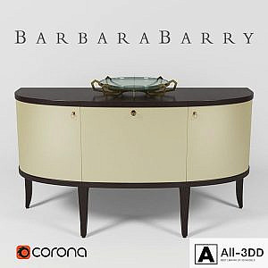 Crescent console