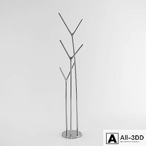 Wishbone coat stand