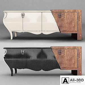 Wood Console