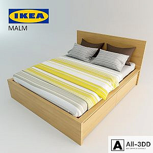 IKEA bed MALM