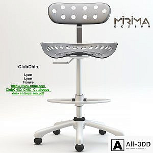 Mirima Tabouret Tracteur