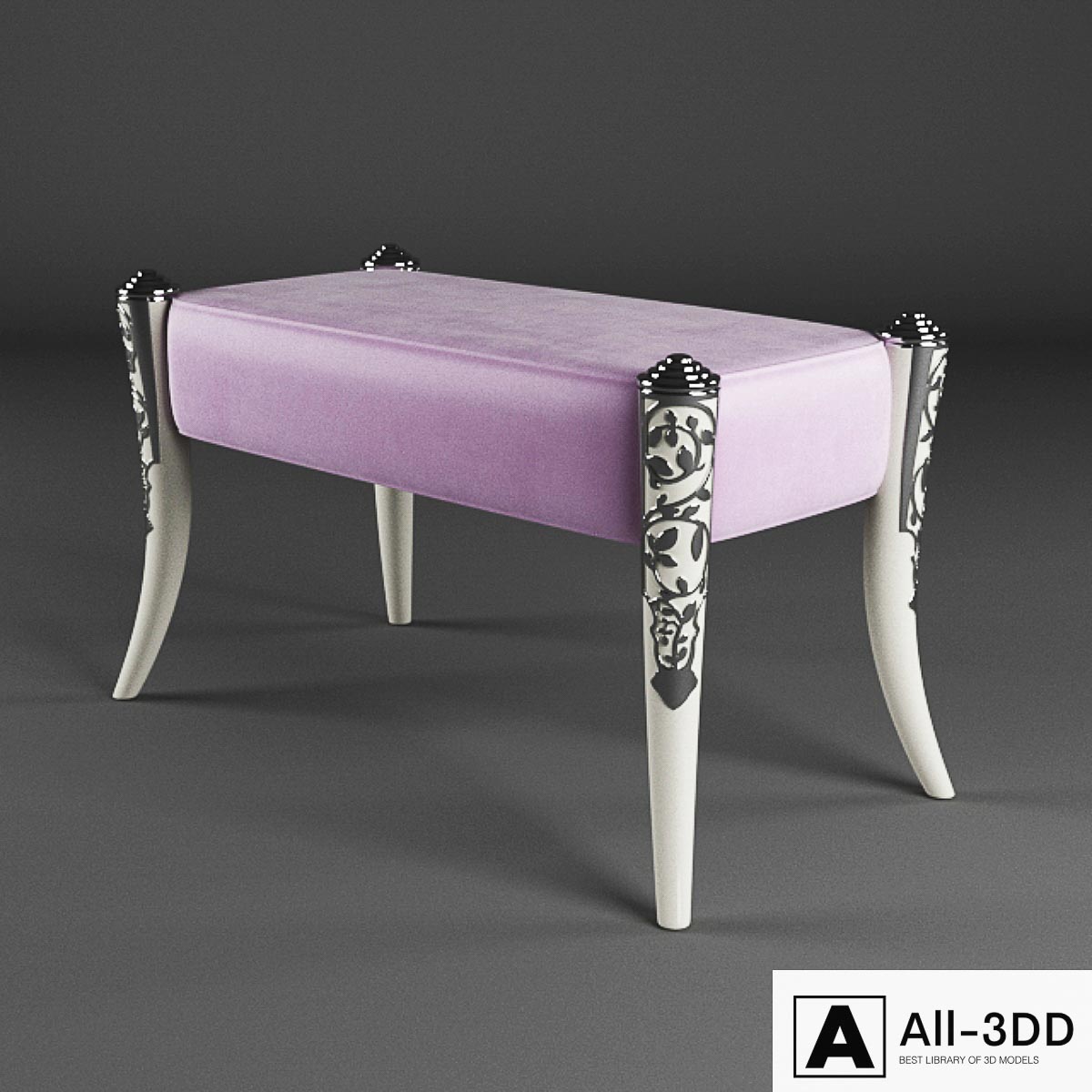 Couch Elledue Saraya LA 605 modern interior 3D model Couch Elledue Saraya LA 605