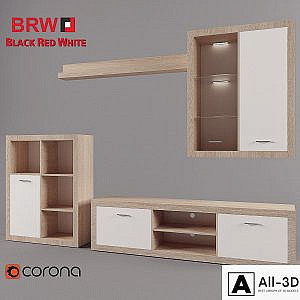 The furniture in the living room of the Shark BRW