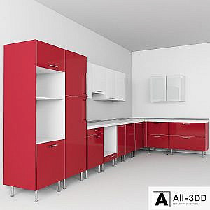 Kitchen Ikea. Set cabinets