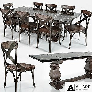 Table + chairs