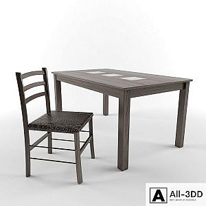 Dining table and chair Antila E Venice