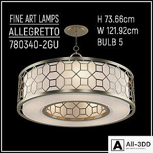Fine Art Lamps - ALLEGRETTO