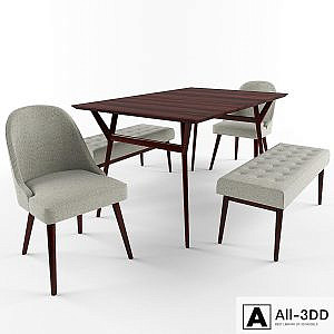 Mid-century dining