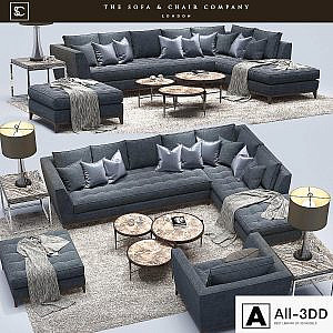 Barbican_CORNER SOFA _Cavus_Table lamp_Marlow_The sofa and chair company
