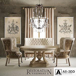 AVE Restoration Hardware English 19th c.