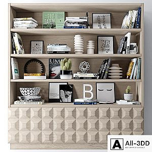 Bookshelf + decoration