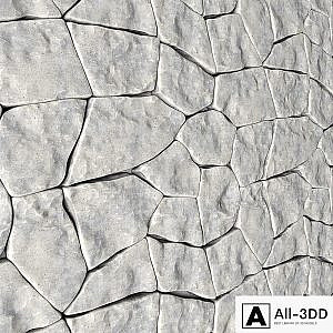 Stone panel wite