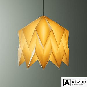 Origami Paper Lampshade