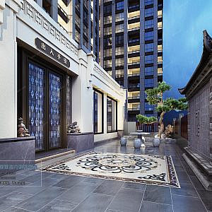 C007-中式风格-Chinese style-Vray model