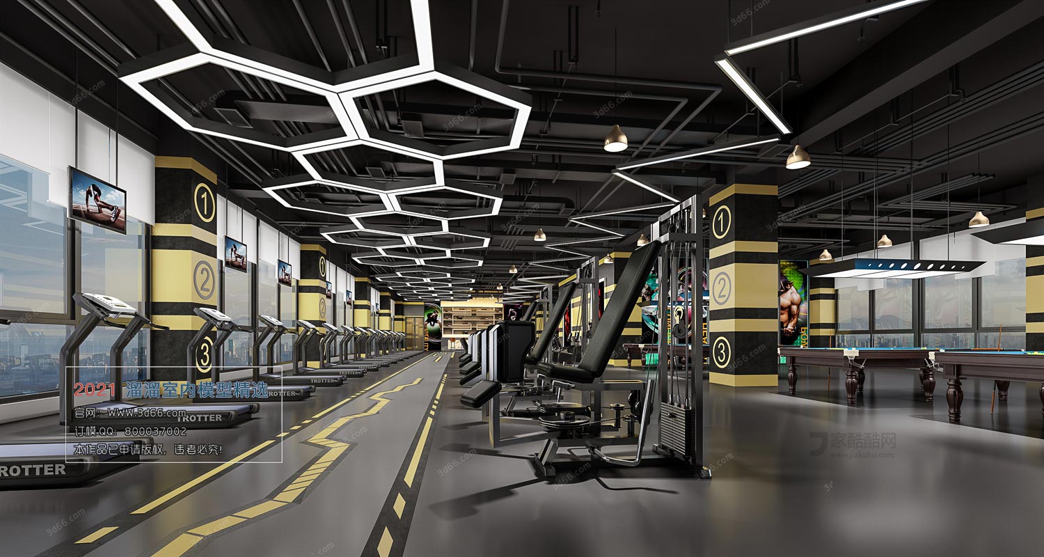 H001-工业风格-Industrial style-Vray model modern interior 3D model H001-工业风格-Industrial style-Vray model