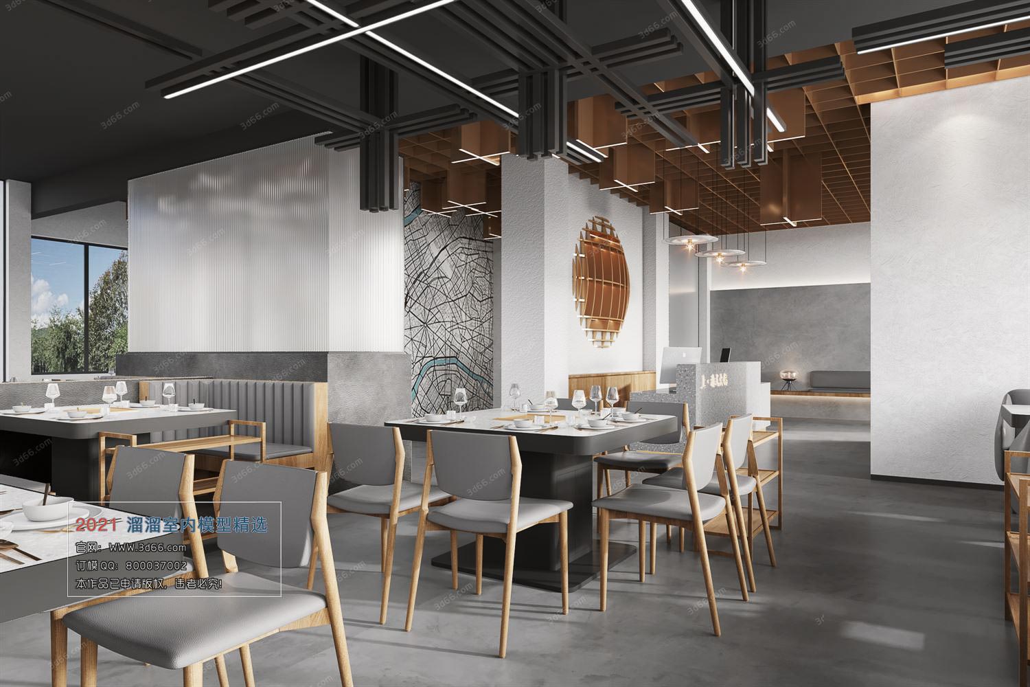 H002-工业风格-Industrial style-Corona model modern interior 3D model H002-工业风格-Industrial style-Corona model