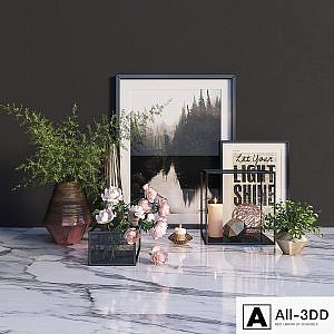 Modern decor set