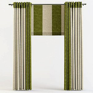 Curtains on the eyelets