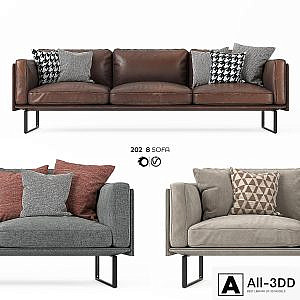 202 8 TRIPLET SOFA