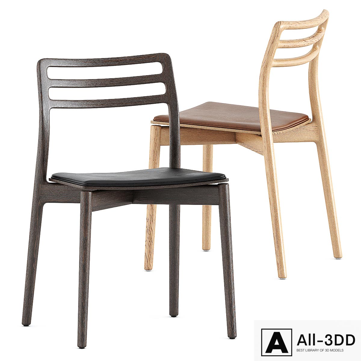 Cabin chair by vipp modern interior 3D model Cabin chair by vipp