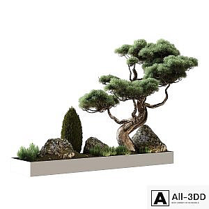 Decor with Vray pine