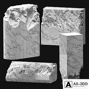 chopped stone set2