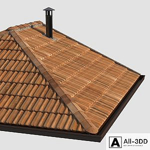 French tile roof