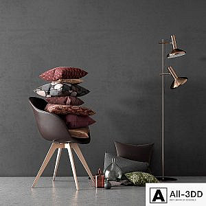 BoConcept Set: Adelaide Chair & Duo Stehlampe
